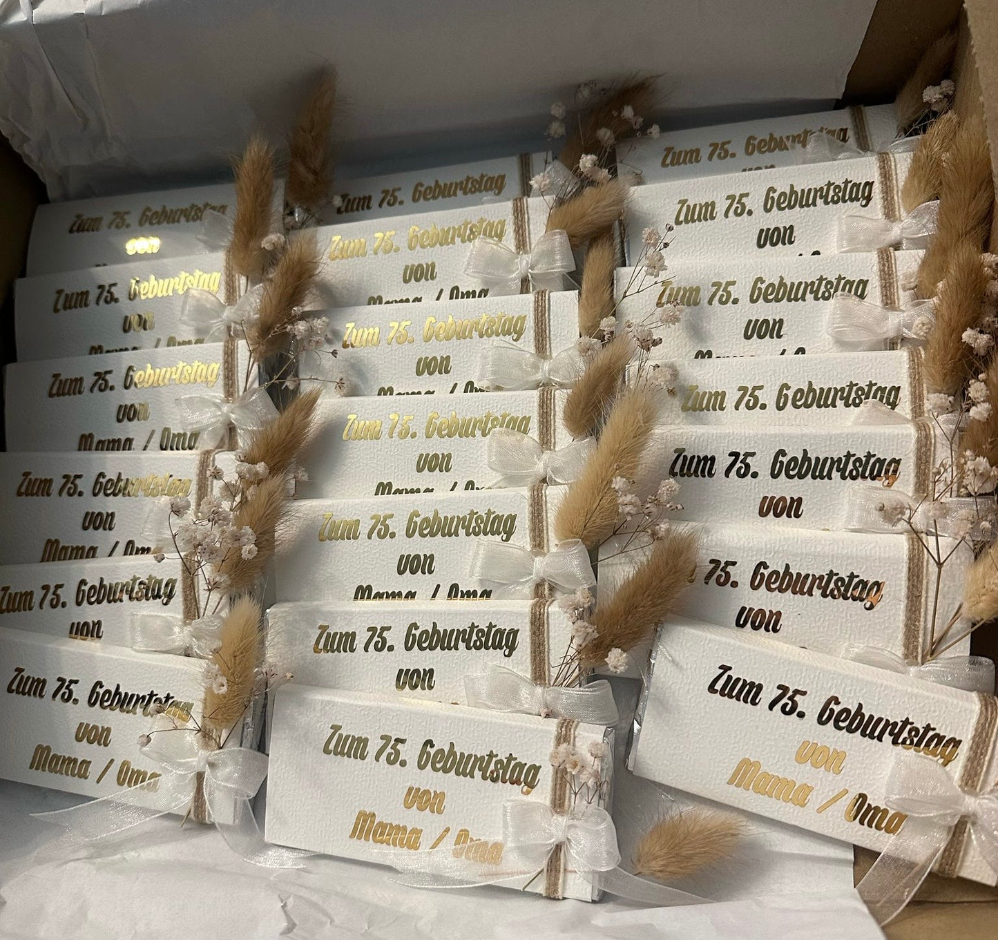 Personalisierte Schokolade