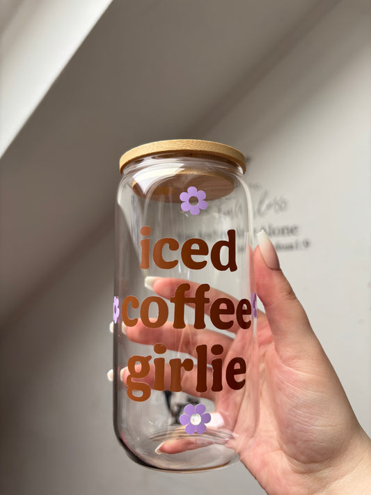 Glas Iced coffee girlie
