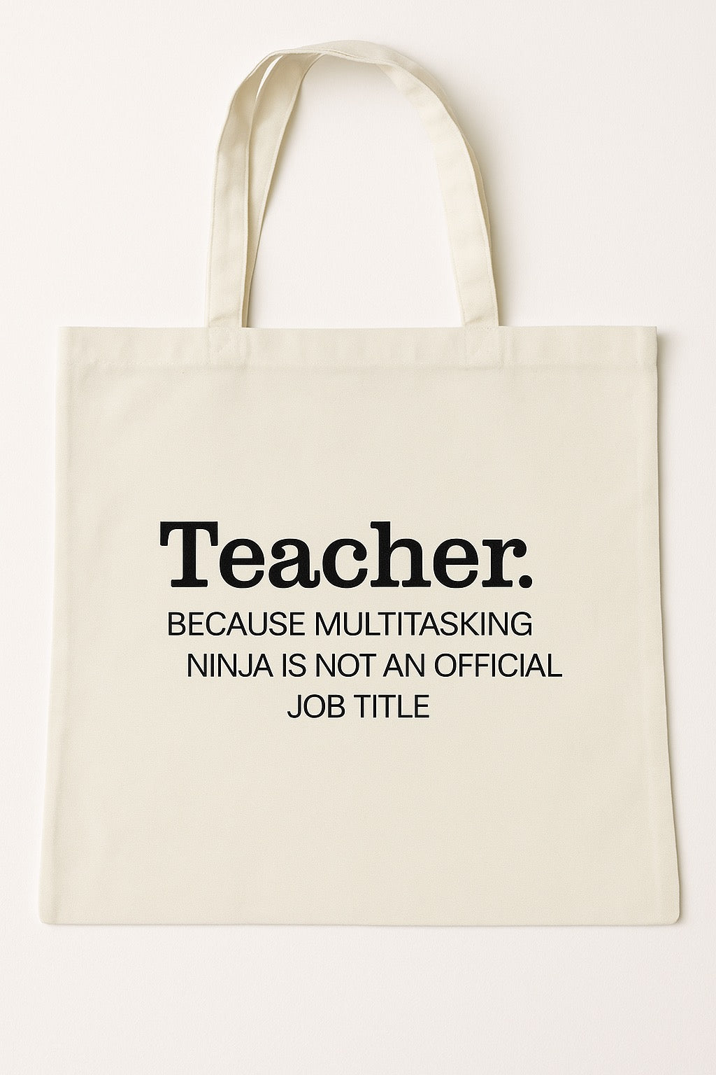 Jutebeutel Teacher