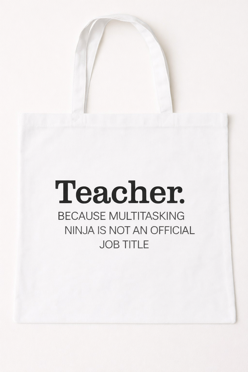 Jutebeutel Teacher
